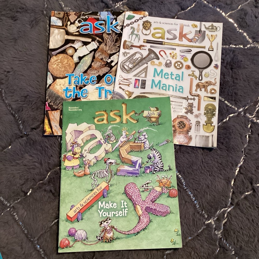 Ask Magazine Bundle - Metal Mania, Take the Tr, Make It Yourself